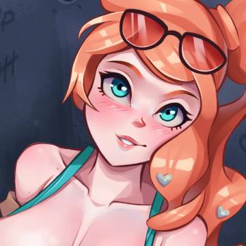 Thumbnail seminaked Sonia from Pokémon Sword and Shield