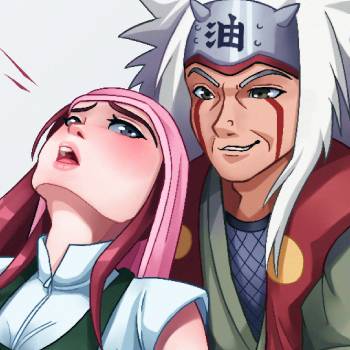 Thumbnail of Kushina Uzumaki and Jiraiya