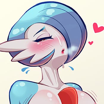 Face of a shiny Gardevoir